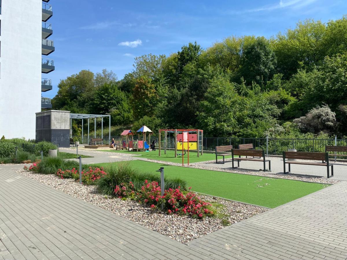 Gdynia Z Widokiem Lägenhet Exteriör bild